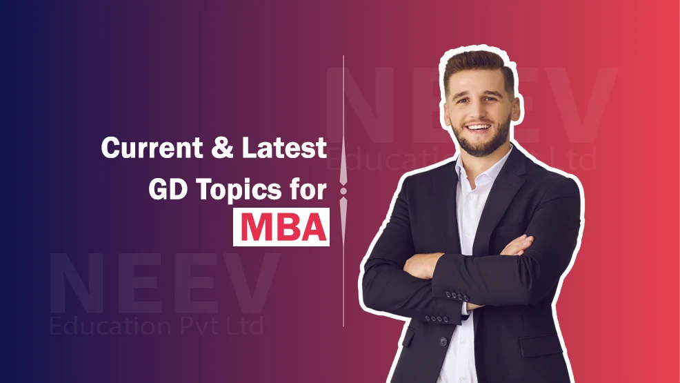Current and Latest GD Topics for MBA Student