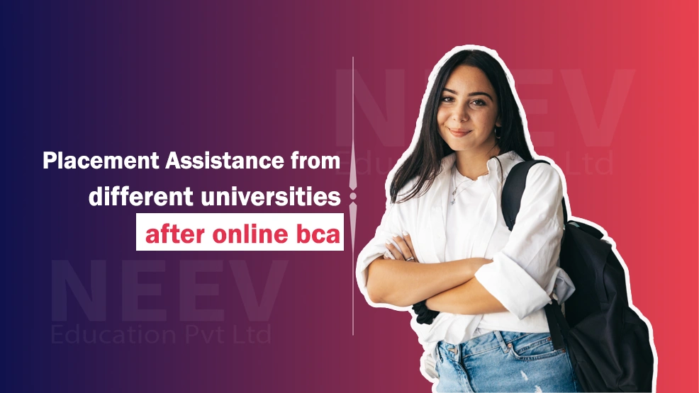Placement Assistance from Different Universities After Online BCA